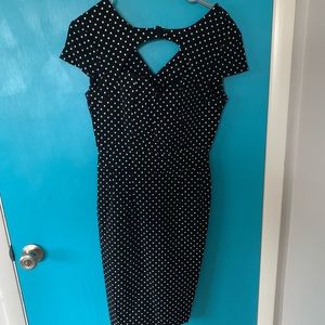 NEW Pin-Up Polka Dot Dress